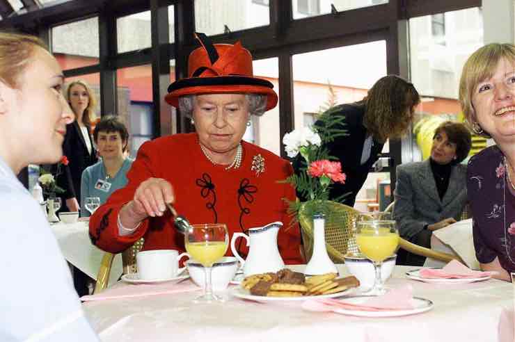 regina Elisabetta dieta