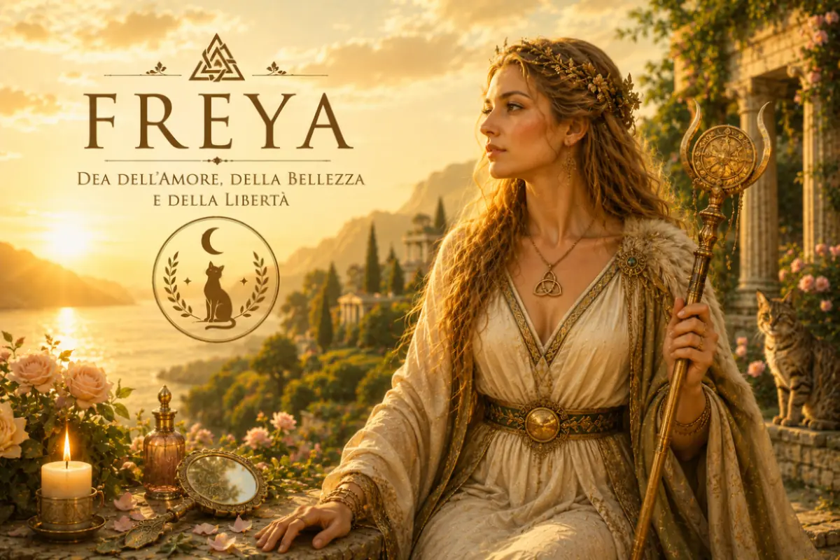 Immagine raffigurante la Dea Freya