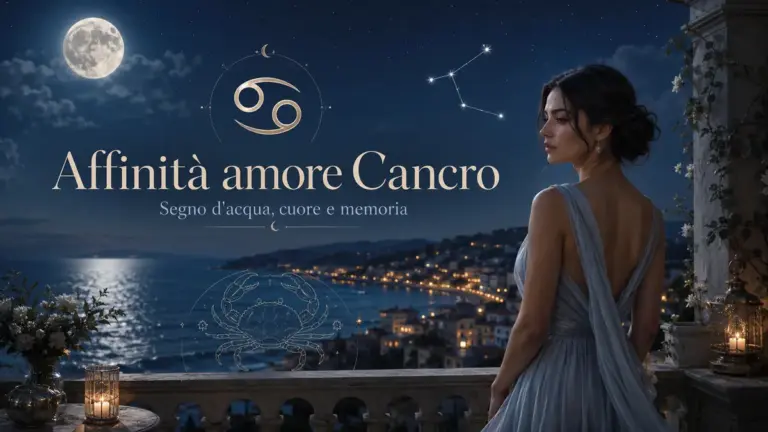 Affinit amore Cancro sotto la luna