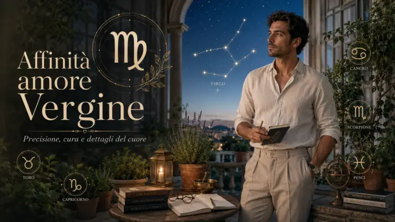 Affinità astrologiche e riflessione serale