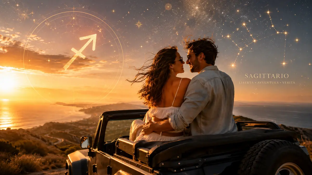 Sagittario amore libero tra viaggio e desiderio