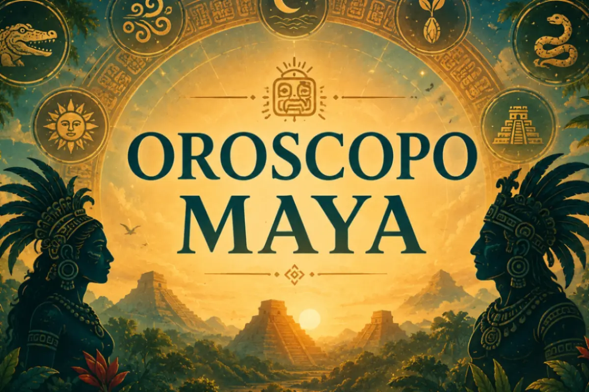 Immagine astratta per il calcolatore dell'oroscopo maya