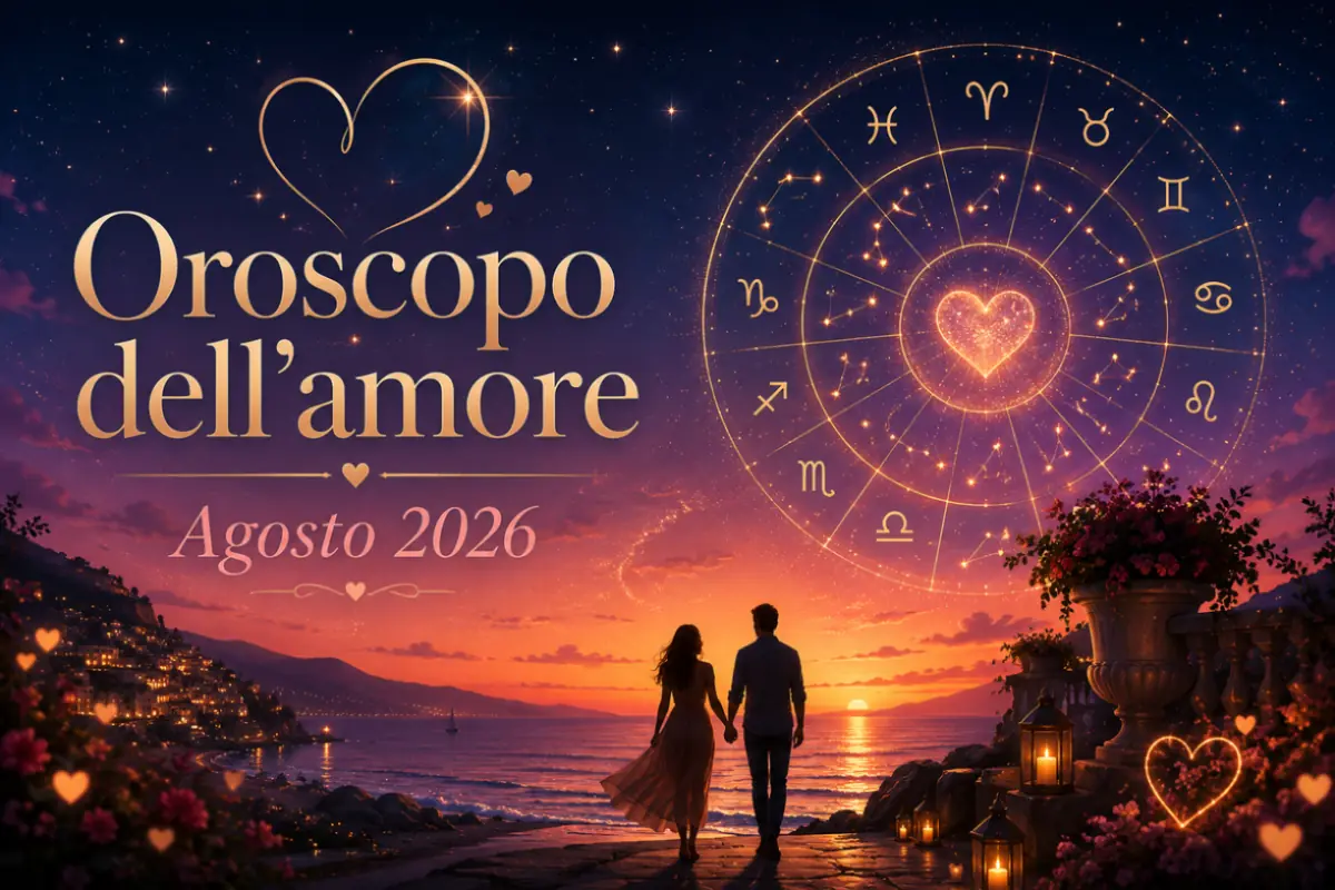 oroscopo amore agosto 2026