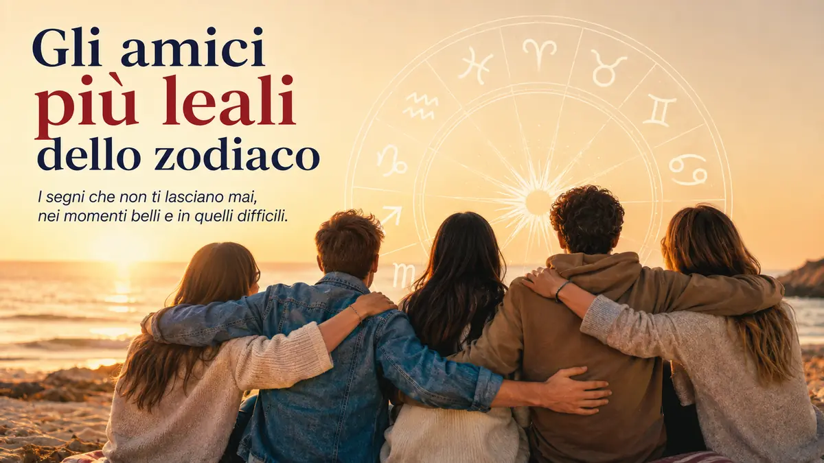 Segni che sono amici leali 