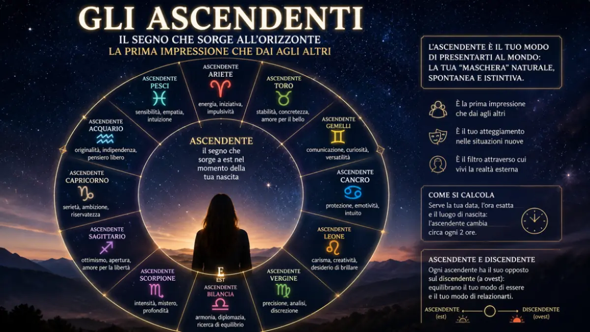 Spiegare significato ascendenti