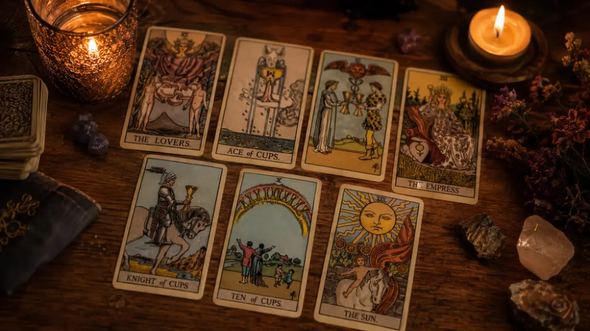 Quali carte nei tarocchi raccontano l'amore?