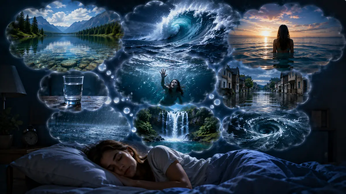 Diversi sogni sull'acqua e loro significato