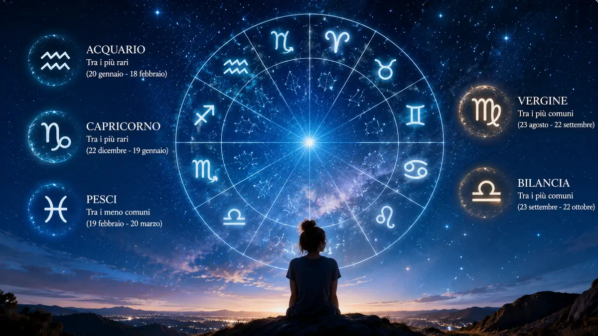 Segni zodiacali poco comuni