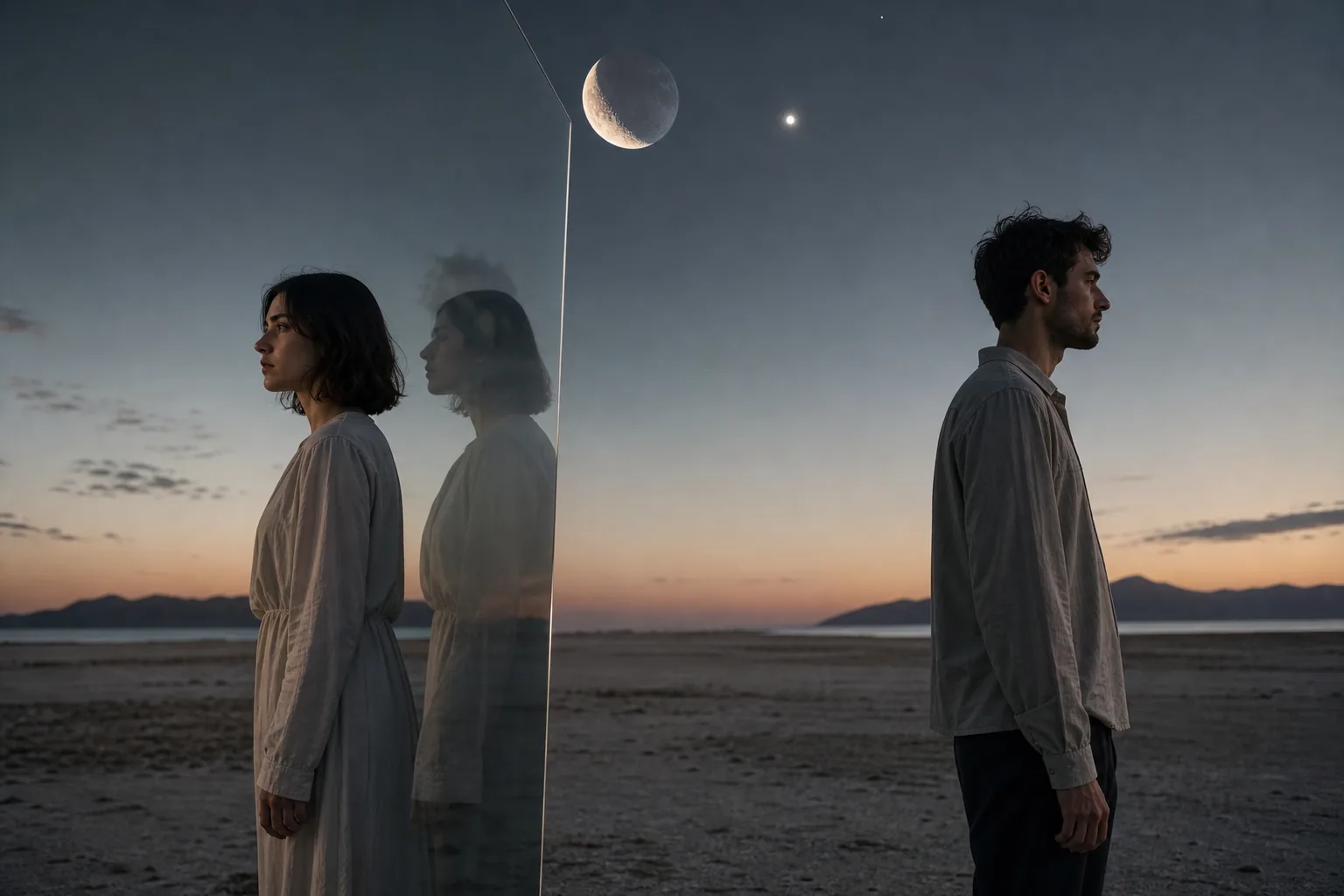 Luna e Venere in quadratura: il conflitto tra emozioni e desiderio