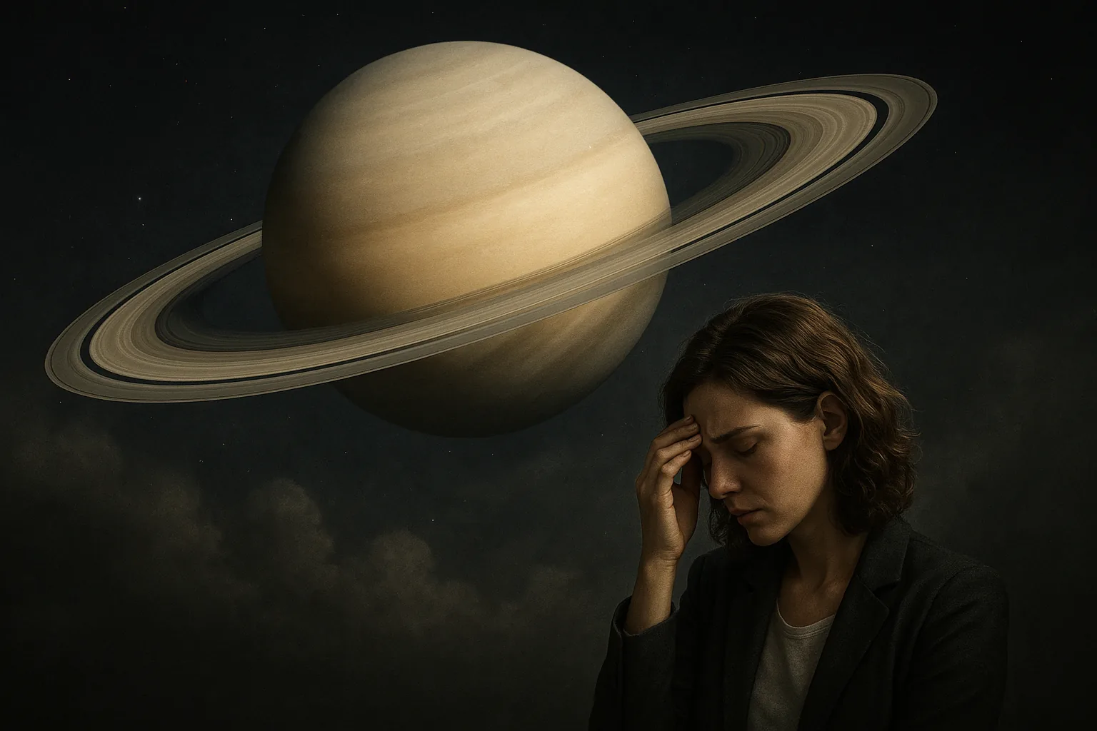Saturno e le chiusure inevitabili: come il pianeta trasforma finali dolorosi in crescita