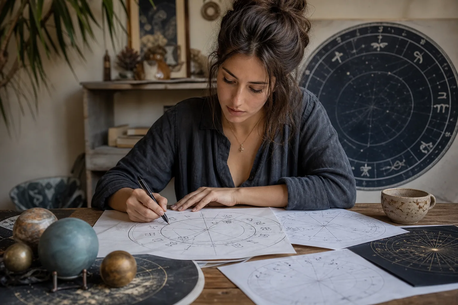 Stellium nel tema natale: quando un segno ti condiziona più del Sole