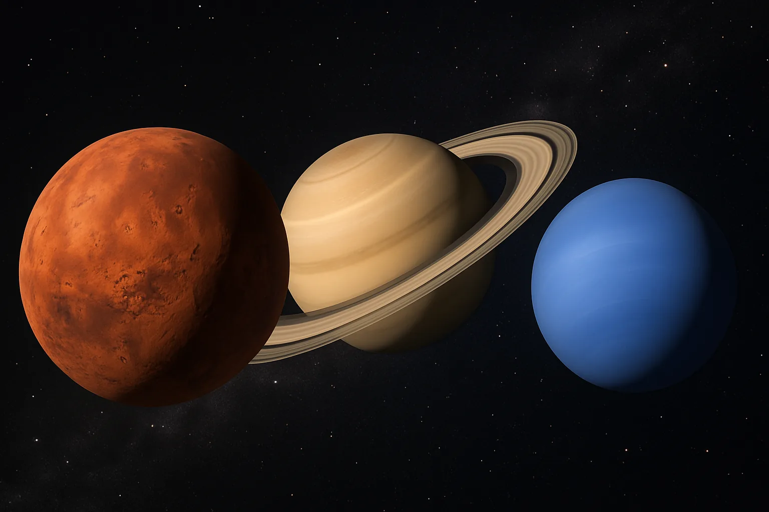 Marte, Saturno e Nettuno: come trasformare i tre pianeti 'temuti' in consapevolezza