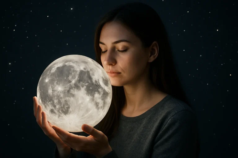 Luna nel tema natale: le ferite emotive nascoste e come guarirle