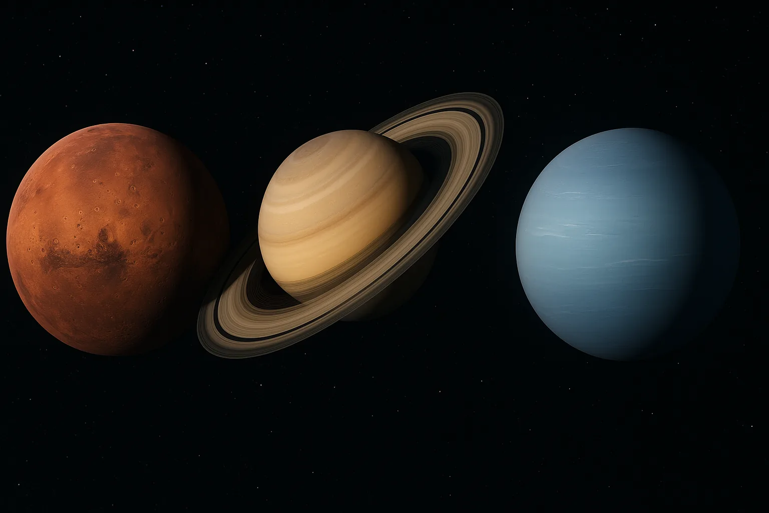 Marte, Saturno e Nettuno: come i pianeti plasmano il tuo carattere e le tue scelte